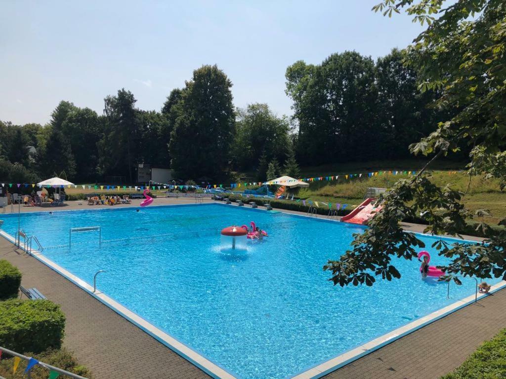 Ferienwohnungen Siebenlehn Am Romanus Freibad Exterior foto